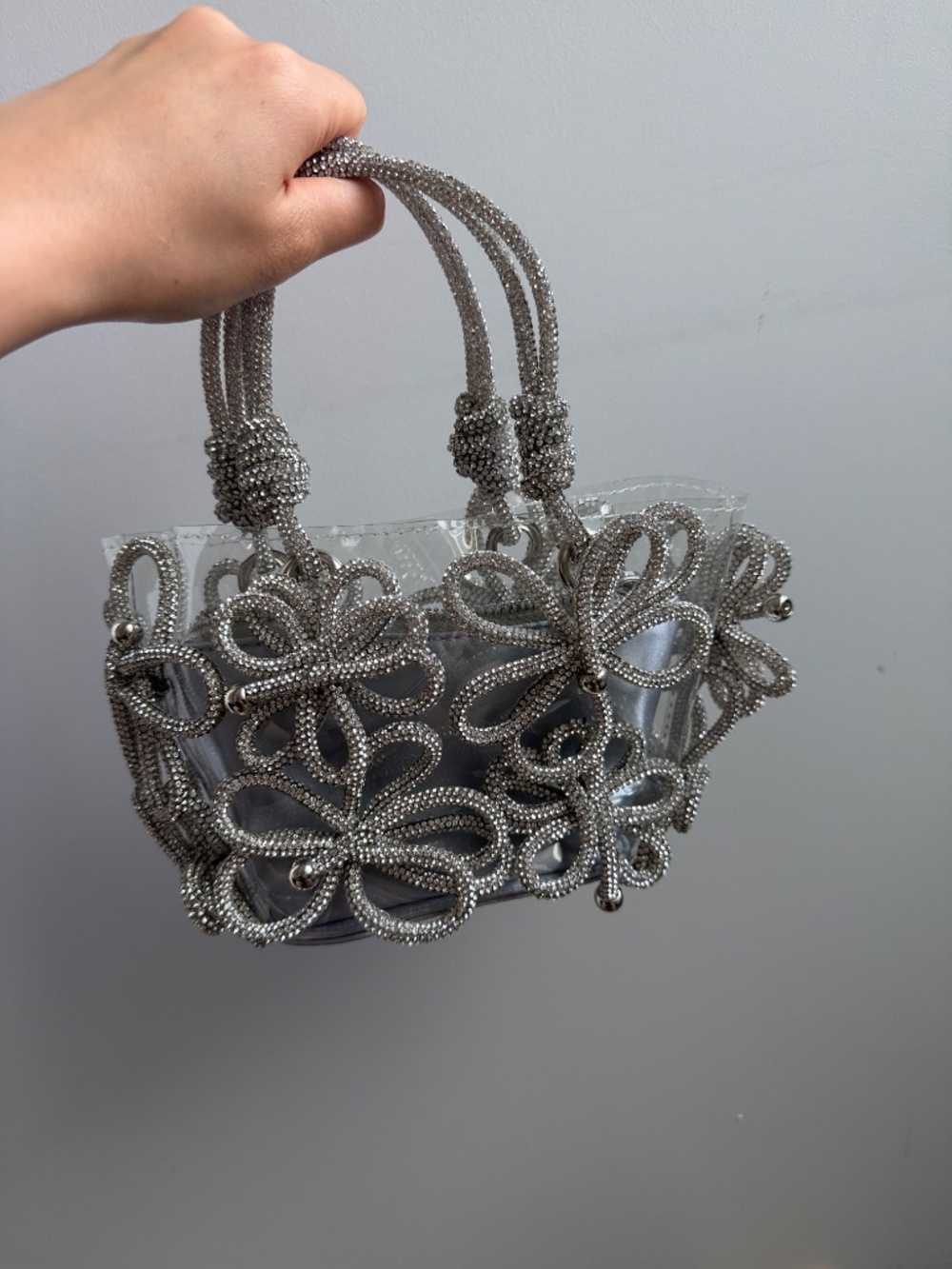 Rhinestone Statement Bag - Picture 2 of 3